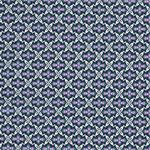 Tela azul petróleo estampada algodón 110 g/m2