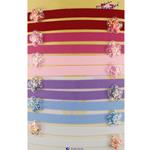 Turbante 1.5 cm. flor confeti | TU0170