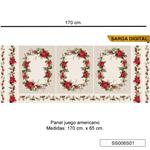 Tela Sarga digital INDIVIDUALES - Nv - 23 - B-FM - 1 metro  