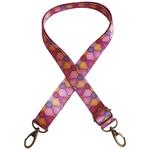 Asa bolso cinta estampada - Danza de colores 
