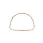 Aro ovalado metal 10.5x7.8cm