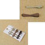 Pico pato tonos marrones 6 cm.