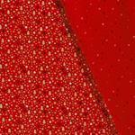 Tela algodón navidad - Rojo