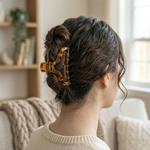 Pinza Rectangular Carey para el Cabello - Surtido