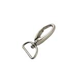 Mosqueton metal 3 cm. - Niquel Plata