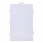 Caja organizadora de plástico 28 apartados - 2 unid.    