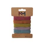 Coletero nylon tejido rayado - 30 unidades ( 6 blister )