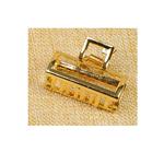 Pinza 8 cm. rectangular metálica