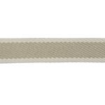Cinta espiga rayas algodón 3 cm. - beige