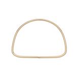Aro ovalado metal 12.5x9.5 cm. 