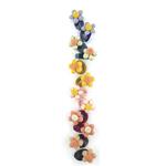 Turbante poliamida lycra 1,5 flor