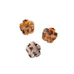 Pinzas para el Pelo Diseño Pétalo Carey- Pack Surtido