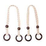 Set 2 Asas Macramé para Bolso 50cm - 3 Colores Disponibles