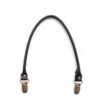 Asa polipiel con pinza bronce