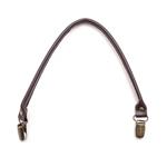 Asa polipiel con pinza bronce