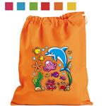 Bolsa ropita lisa estampada - 6 unid. | BL0105 | BACK TO SCHOOL