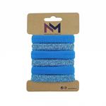 Coletero n. 3 - 4,5 cm. lurex - purpurina