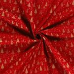 Tela algodón navidad - Rojo