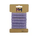 Coletero n. 3 - 4,5 cm. lurex - purpurina