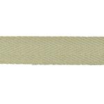 Cinta rígida espiga lisa algodón reciclado 3 cm.