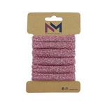Coletero n. 3 - 4,5 cm. lurex - purpurina