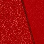 Tela algodón navidad - Rojo