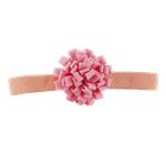 Turbante 1´5 cm. Flor fieltro. 