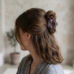 Pinzas para el Pelo Diseño Pétalo Marrón - Pack Surtido