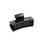 Pinza rectangular 9 cm. - Negro