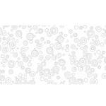 Tela algodón estampada - Bubble - Blanco - B-FM - 