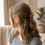 Pinzas para el Pelo Diseño Pétalo carey - Pack Surtido