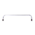 Boquilla tubular aluminio 31 x 9 cm. 