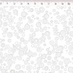 Tela algodón estampada - Bubble - Blanco - B-FM - 