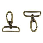 Mosqueton metal 4 cm. - Oro Viejo