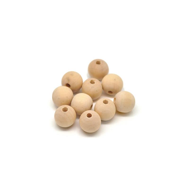 Bola de madera con agujero 16 mm.