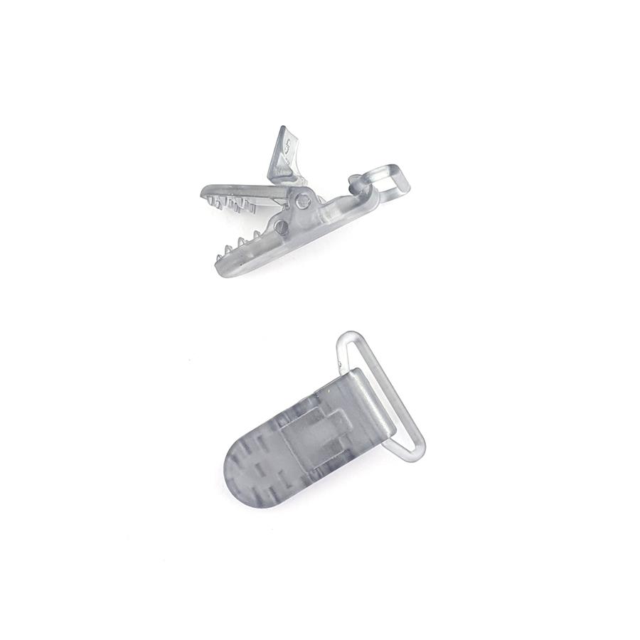 Pinza forma plástico chupetero - Gris