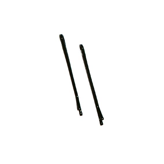 Horquilla lisa 4.5 cm. - Negro