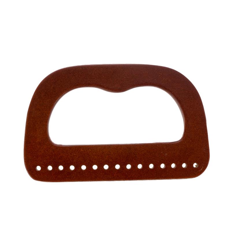 Juego de 2 Asas de Madera para Creación de Bolsos
