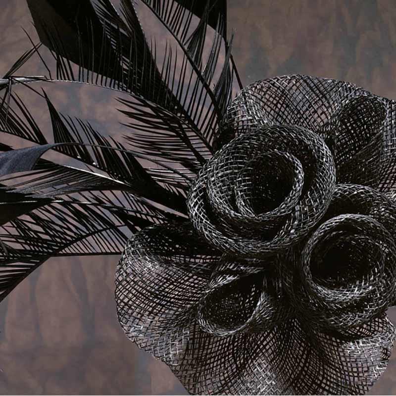 Flor solapa - Pasador 14 x 11 cm. 