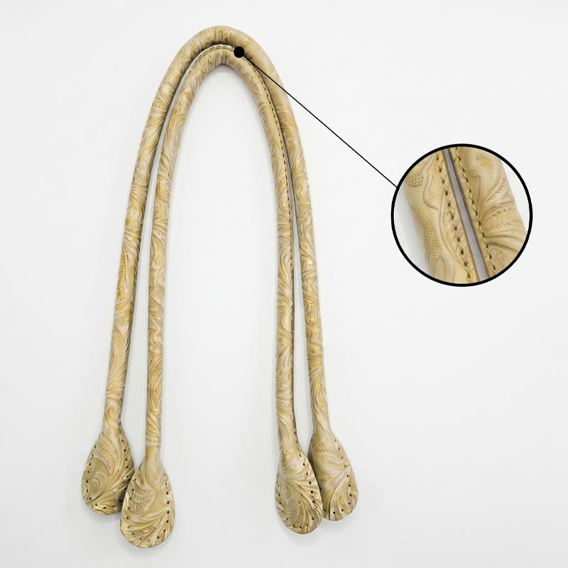 Asa de Piel Grabada para Bolsos 60 cm