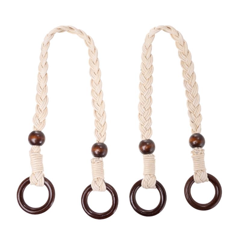 Set 2 Asas Macramé para Bolso 50cm - 3 Colores Disponibles