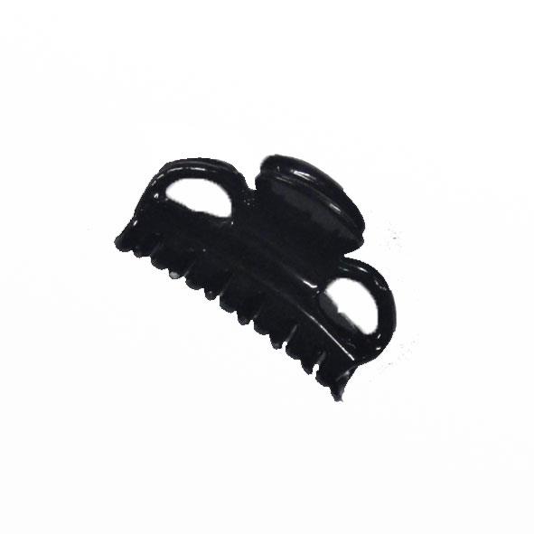 Pinza clásica 4.5 cm. - Negro - 12 unid. 