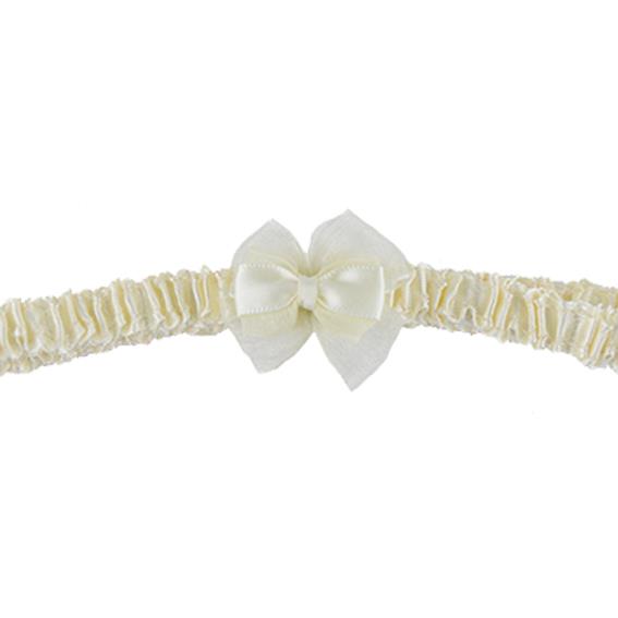 Diadema elástica 1 cm. con lazo 