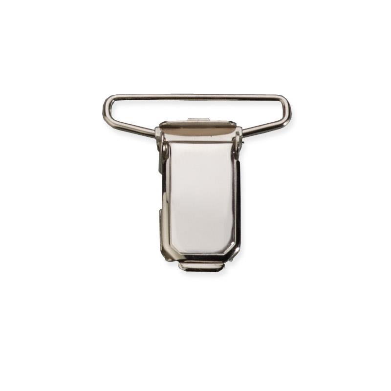 Pinza tirante niquel 3 cm.