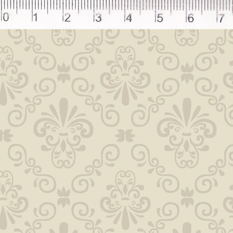 Tela algodón Provenzal- Beige - B-FM - 1 m.   