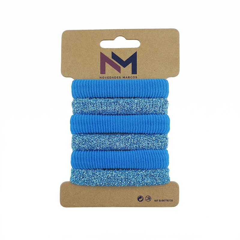 Coletero n. 3 - 4,5 cm. lurex - purpurina