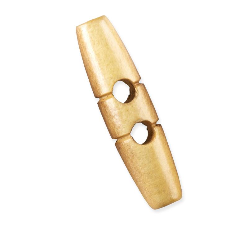 Botón trenka 4.5 cm. madera - 24 unid. 