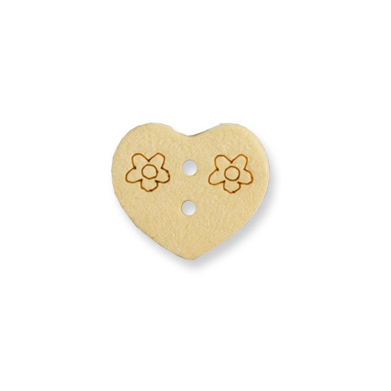 BOTÓN MADERA CORAZÓN | FR0291