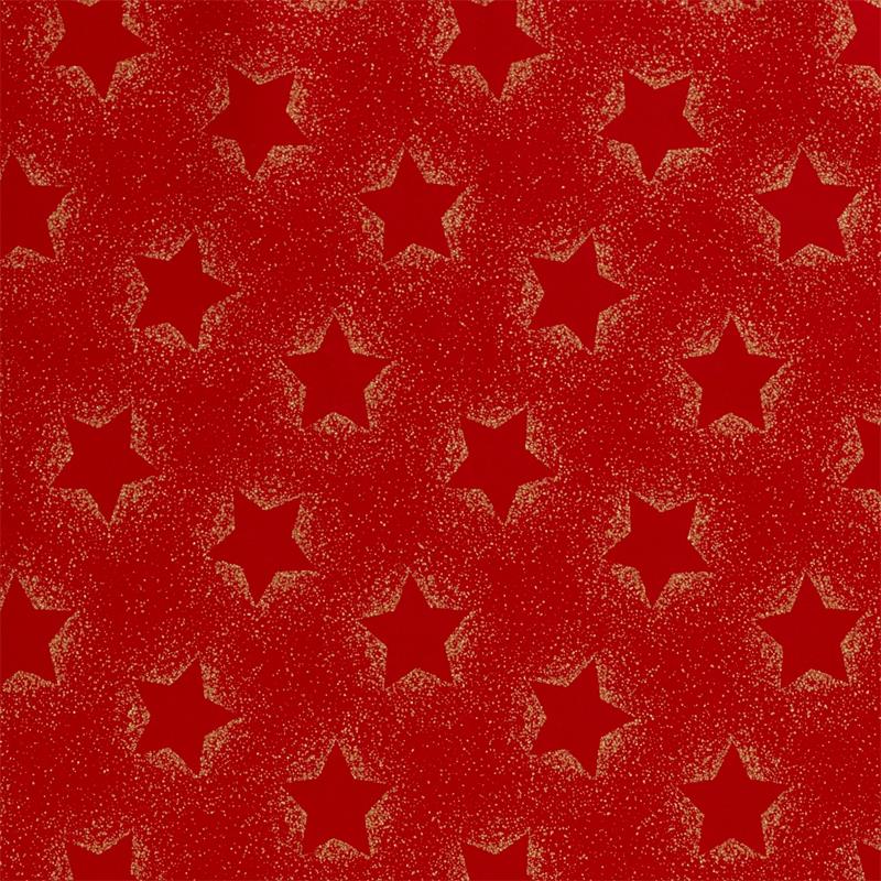 Tela algodón navidad - Rojo