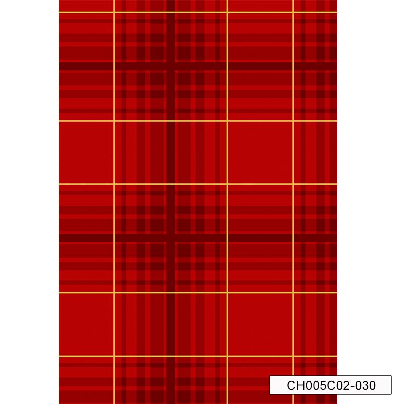 Tela algodón Escocés - Nv - 23 - Rojo - B-FM - 1 metro 